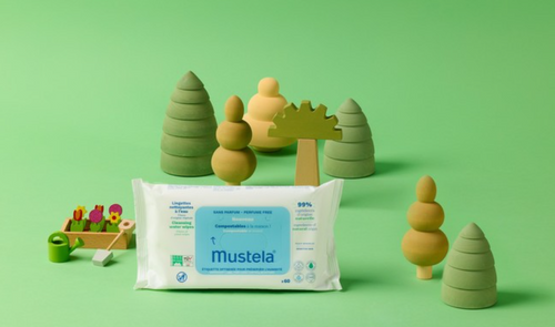 Kompost Edilebilir Su İçeren Islak Mendil (Parfümsüz) - Mustela Türkiye - 3