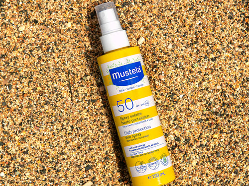 SPF 50 Çok Yüksek Koruma Faktörlü Güneş Spreyi - Mustela Türkiye - 2