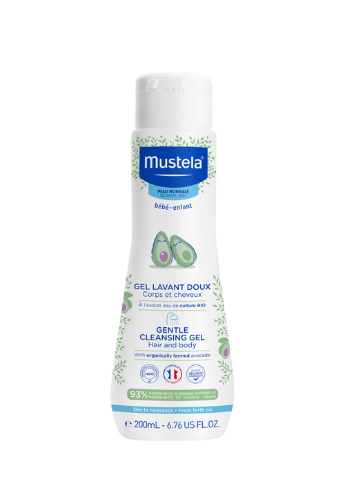 Organik avokado içeren yenidoğan bebek şampuanı 100ml - Mustela Türkiye - 1
