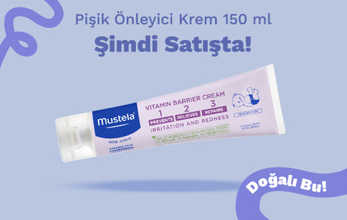 Mustela Pişik Önleyici Krem 150 ML Boyu ile Satışta! 