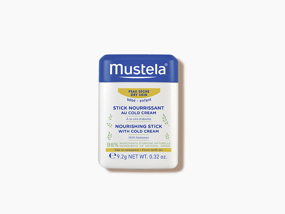 Mustela Cold Cream ve Organik Balmumu İçeren Besleyici Stick